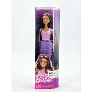 Barbie Fashionistas Doll #228, Blind Doll Wearing Pink Top and Ruffled Skirt